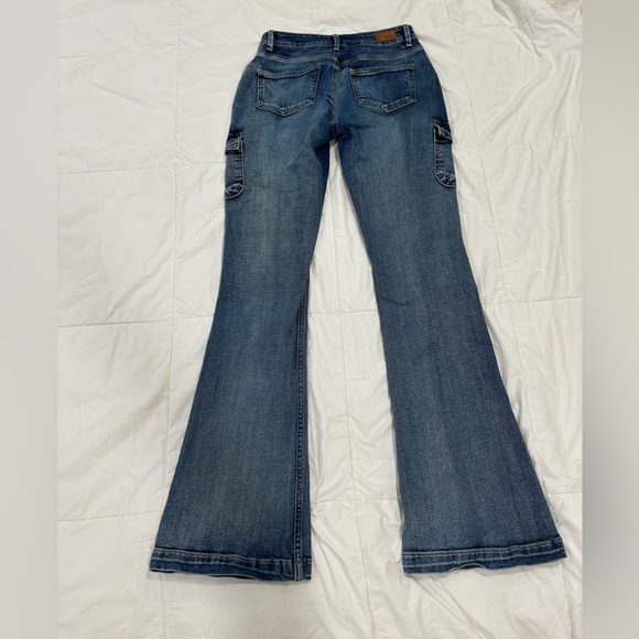Soft Flare Jeans bought in Rome Italy. In excellent condition only wore once. - Picture 2 of 3